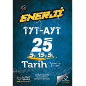 Palme Yayınevi YKS TYT-AYT Enerji Tarih Video Çözümlü 25 Deneme Sınavı - 1