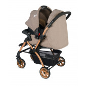 4 Baby AB440 Active Travel Sistem Bebek Arabası Gold/Kahverengi - 3