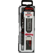 Rotring Tikky Okul Seti 0.7 mm Kahverengi Versatil Kalem + Silgi + Uç - 1