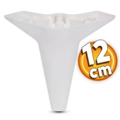 Wetra Lüks Mobilya Kanepe Sehpa Tv Ünitesi Koltuk Ayağı 12 Cm Beyaz Baza Ayakları thumbnail 1