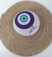 Ayna Taşınabilir Cep Çanta Aksesuar Makyaj Büyüteç Kötü Göz - 1