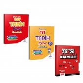 Kurul TYT Tarih Konu Soru ve AKM Paragraf Deneme Seti 3 Kitap - 1