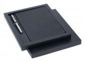 Scrikss Sd300-1 Chester Premium Defter A5 Siyah + 800M Krom Roller - 1