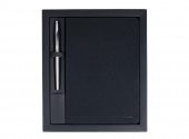 Scrikss Sd300-1 Chester Premium Defter A5 Siyah + 800M Krom Roller - 2