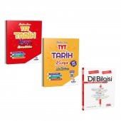 Kurul TYT Tarih Konu Soru ve AKM Dil Bilgisi Soru Bankası Seti 3 Kitap - 1