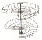 Domodek 3/4 çeyrek döner borulu köşe sepeti - 1