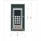Marelli yeni tip soyunma dolapları için elektronik kabin kilidi ahşap için - 7