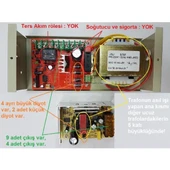 Marelli giriş kapıları için EKONOMİK elektronik şifreli ve kartlı geçiş kilit sistemi set / iç mekan için - 3