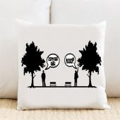 İsmail Abi Hoooop Kişiye Özel Yastık Kılıfı Pi232 - 1