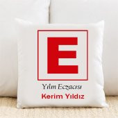 Yılın Eczacısı Kişiye Özel Yastık Kılıfı Pi15 - 1