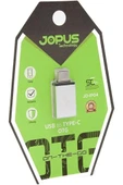 Jopus Usb To Type-C OTG Adapter -Gümüş- JO-IPO4 - 2