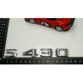 Benz S430 Bagaj Krom Metal 3M 3D Yazı Logo thumbnail 5