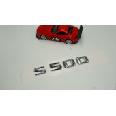 Benz S500 Bagaj Krom Metal 3M 3D Yazı Logo - 2