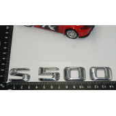 Benz S500 Bagaj Krom Metal 3M 3D Yazı Logo - 5