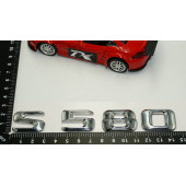 Benz S580 Maybach Bagaj Krom Metal 3M 3D Yazı Logo - 5
