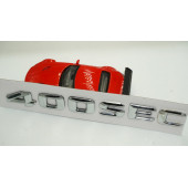 Benz 400 SEC Bagaj Krom Metal 3M 3D Yazı Logo - 4