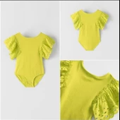 Dantelli Çocuk Body - 8