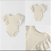 Dantelli Çocuk Body - 6