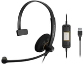 Sennheiser SC-30 USB ML Mono Çağrı Merkezi Kulaklığı (EP-1000550) thumbnail 1