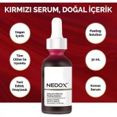 NEDOX Cilt Yenileyici Cilt Tonu Eşitleyici Kırmızı Peeling Serum Aha %30 Bha %2 Ph % 3.5 Serum 30 ml - 4