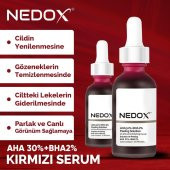 NEDOX Cilt Yenileyici Cilt Tonu Eşitleyici Kırmızı Peeling Serum Aha %30 Bha %2 Ph % 3.5 Serum 30 ml - 6