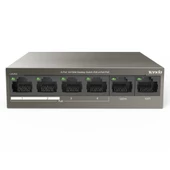 TENDA TEF1106P 2X UPLINK + 4 PORT 63 WATT POE ETHERNET SWITCH - 3