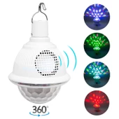 POWERMASTER PM-4191 BLUETOOTH DESTEKLİ ANİMASYONLU 10 WATT ŞARJLI UFO TİP DİSKO TOPU - 1