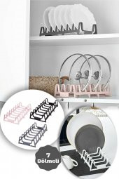 Tencere Kapağı Organizeri - Pratik Tabaklık - 4