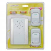 POWERMASTER PM-15661 ÇİFT KUMANDALI TEK ALICILI 25 MELODİLİ 150 METRE MENZİLLİ KABLOSUZ KAPI ZİLİ - 1