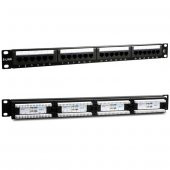 S-Link Sl-F624 24Lü Utp Cat6 Patch Panel - 1