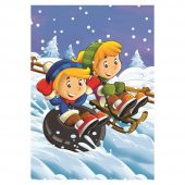 Art Puzzle 12+24 Parça Yaz-Kış 5553 - 2