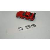 Benz S55 Bagaj Krom Metal 3M 3D Yazı Logo - 2