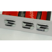 Benz S55 Bagaj Krom Metal 3M 3D Yazı Logo - 4