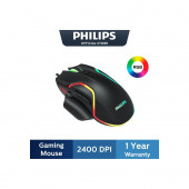 Philips Gaming Mouse 2400DPI Optik Kablolu Gaming Mouse Rgb Aydınlatma Efekti SPK9525 Philips - 4