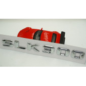 Benz SLK 300 Bagaj Krom Metal 3M 3D Yazı Logo - 4