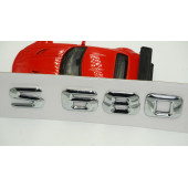 Benz S680 Bagaj Krom Metal 3M 3D Yazı Logo - 4