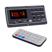 MAGICVOICE MV-15949 USB-130 USB/SD/MIC/AUX/BLUETOOTH KUMANDALI EKRANLI OTO TEYP ÇEVİRİCİ DİJİTAL PLAYER BOARD - 1