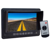 POWERMASTER PM-5879 7 12V-24V 3 KANAL AV GİRİŞLİ MONİTÖR - 1