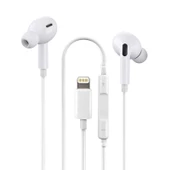 POWERMASTER PG3-7 LIGHTNING SARJ GİRİŞLİ + MİKROFONLU KULAKLIK - 1