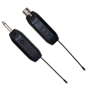MAGICVOICE MV-19587 UHF GİTAR TİP KABLOLU MİKROFONU KABLOSUZ ÇEVİRİCİ (MİKROFON XLRLİ) - 1