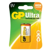 GP 1604AU-5TR1 ULTRA ALKALIN 9 VOLT TEKLİ PİL - 1