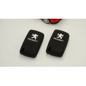 Peugeot 207 208 307 308 408 Silikon Anahtar Kılıf Seti - 2