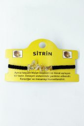 Sitrin Kırık Taşlı Ip Bileklik - 1