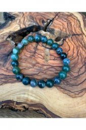 Yosunlu Akik Bileklik - 1