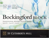Bockingford Cold Pressed 41x31cm 300gr 12 Yaprak Profesyonel Suluboya Blok thumbnail 1