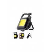 Led Anahtarlıklı El Feneri Şişe Açacağı Usbli Şarj Edilebilir Cep Boy Cob Led Modlu A11 - 3