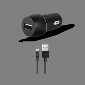 Ttec SmartCharger 2.1A Araç Şarj Aleti ve Lightning Kablo Siyah -2CKS20LS - 1