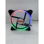 ZR-300 3 Renk Hareketli Yanan Rgb Kasa Mining Fanı 12CM 0.3A A41 - 2