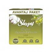 Sleepy Islak Havlu 3X90Lı Zeytinyağlı - 1
