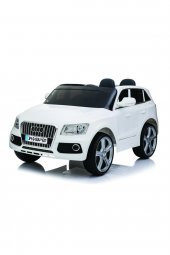 Beyaz Q-suv Akülü Jeep 12 Volt Akülü Araba - 1
